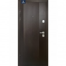 Двери входные БЦ Хотин Медь антик/Спил коньячный