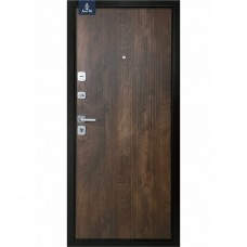 Двери входные БЦ Хотин Медь антик/Спил коньячный