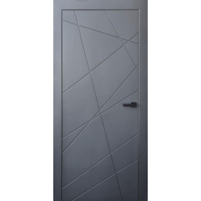 Межкомнатные двери ESTET DOORS (Эстэт Дорс) МК Диагональ графит RAL 7016