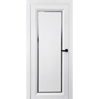 Двері міжкімнатні ESTET DOORS МК Прованс Glass біла емаль зі склом