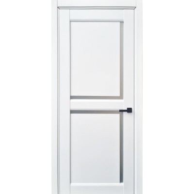 Межкомнатные двери ESTET DOORS (Эстэт Дорс) Верона ПО ПВХ белый матовый со стеклом