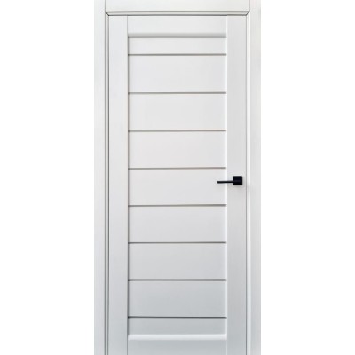 Межкомнатные двери ESTET DOORS (Эстэт Дорс) МК Милан ПО ПВХ белый матовый со стеклом