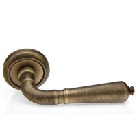 Дверная ручка Fadex (Фадекс) Antik 130V B02-бронза матовая