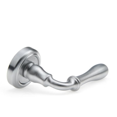 Ручка дверная на круглой розетке Frosio Bortolo коллекция Fadex (Фадекс) Beta 294V C02-хром матовый