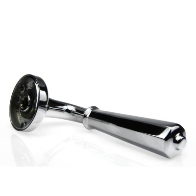 Ручка дверная на круглой розетке Frosio Bortolo коллекция Fadex (Фадекс) Denver 424V C01 - полированный хром