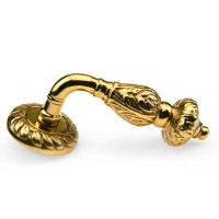 Дверна ручка Fadex (Фадекс) Gemini 230C L01 - латунь полірована