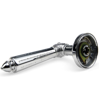 Ручка дверна на круглій розетці Frosio Bortolo колекція Fadex (Фадекс) Nike 231D C01 - хром полірований