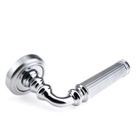 Дверная ручка Fadex (Фадекс) Rania 246V C03 - хром полированный/хром матовый