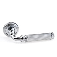 Дверная ручка Fadex (Фадекс) Rania 246V C03 - хром полированный/хром матовый