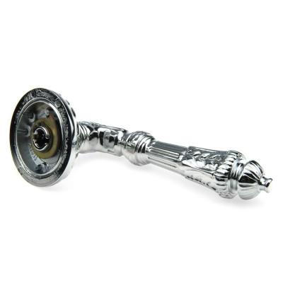 Ручка дверна на круглій розетці Frosio Bortolo колекція Fadex (Фадекс) Samantha 116C C01 - хром полірований