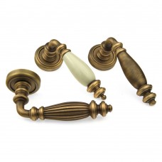 Дверна ручка Fadex (Фадекс) Siena 403V B02 - бронза матова