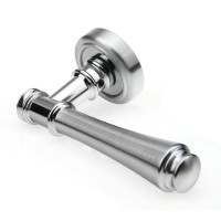 Дверна ручка Fadex (Фадекс) Tako 245V C03 - хром полірований/хром матовий