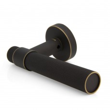 Дверна ручка Forme (Форма) Alya 334A B08 - бронза темна