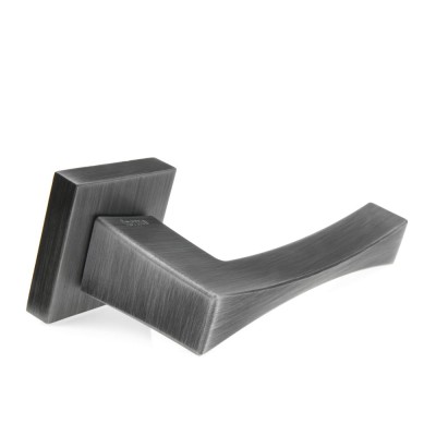 Ручка дверная на квадратной розетке Frosio Bortolo коллекция Forme (Форма) Artemide 213Q P53 - матовое олово