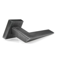 Дверная ручка Forme (Форма) Naxos 215Q P53 – олово матовое