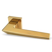 Дверная ручка Forme (Форма) Naxos 215Q O01 – золото 24К