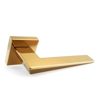 Дверная ручка Forme (Форма) Naxos 215Q O01 – золото 24К