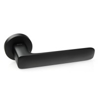 Дверна ручка Forme (Форма) Sky 490A N52 - чорний  матовий