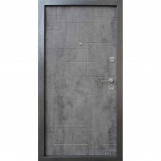 Двери входные ФОРТ-М Стандарт плюс Лабиринт оксид темный