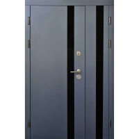 Двері вхідні ФОРТ-М Тріо Лофт графіт 1200х2050