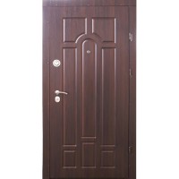 Двері вхідні – Тріо – Модель Класик горіх коньячний 860х2050