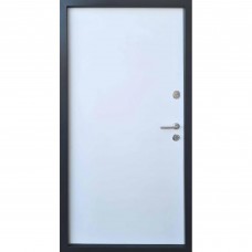 Двери входные ФОРТ-М Трио Сити бетон антрацит/белая
