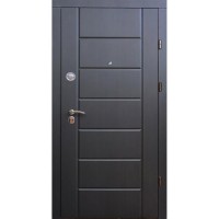 Двері вхідні ФОРТ-М Тріо Канзас венге темний