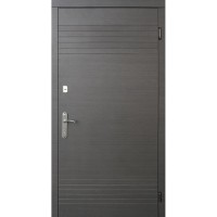 Двери входные ФОРТ-М Эконом Дуэт венге серый горизонт