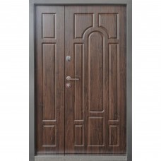 Двери входные ФОРТ-М Стандарт плюс Классик орех коньячный 1200х2050
