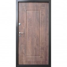Двери входные ФОРТ-М Стандарт плюс Бавария спил дерева коньячный