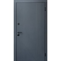 Двері вхідні ФОРТ-М Комфорт Стиль антрацит/білий матовий