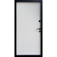 Двері вхідні ФОРТ-М Комфорт Стиль антрацит/білий матовий