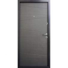 Двери входные ФОРТ-М Стандарт плюс Модель Нео венге серый