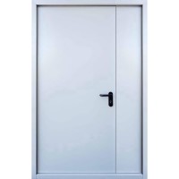 Двери входные ФОРТ-М Противопожарная Технические EI60 шагрень RAL7035 1200