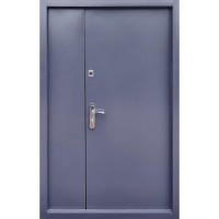 Двері вхідні ФОРТ-М Метал/Метал Техно 3 антрацит 1200