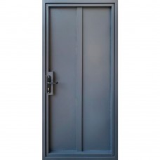 Двери входные ФОРТ-М Техно база Техно база антрацит RAL7024