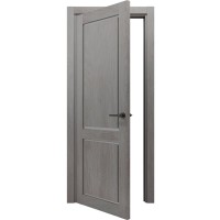 Двери межкомнатные Gorgania Яворина плюс рустик авион серый