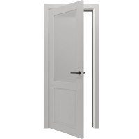 Двери межкомнатные Gorgania Осий плюс со стеклом белое дерево