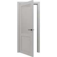 Двери межкомнатные Gorgania Осий плюс со стеклом белый матовый