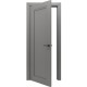 Двери межкомнатные Gorgania Плай плюс серый мат