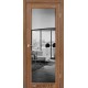 Двері міжкімнатні KORFAD Sanvito SV-01 Дуб марсала дзеркало триплекс