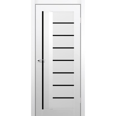 Межкомнатные двери KORFAD (Корфад) Aliano AL-03 Super PET Аляска lacobel черный