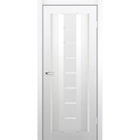 Двері міжкімнатні KORFAD Aliano AL-04 Super PET Аляска білий сатін