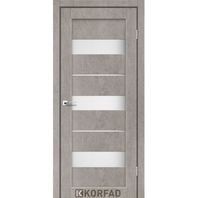 Межкомнатные двери KORFAD (Корфад) Porto PR-12 Бетон лайт
