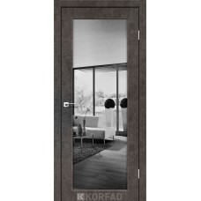 Двери межкомнатные KORFAD Sanvito SV-01 Сталь кортен зеркало триплекс