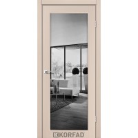 Двери межкомнатные KORFAD Sanvito SV-01 Дуб выбеленный зеркало триплекс