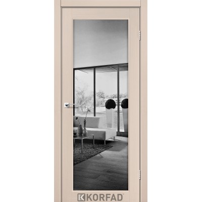 Межкомнатные двери KORFAD (Корфад) Sanvito SV-01 Дуб выбеленный зеркало триплекс