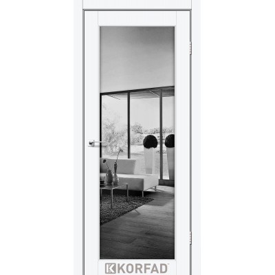 Міжкімнатні двері KORFAD (Корфад) Sanvito SV-01 Бетон лофт дзеркало триплекс