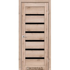 Двері міжкімнатні KORFAD Porto DELUXE PD-01 Дуб тобакко