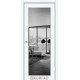Двері міжкімнатні KORFAD Sanvito SV-01 Бетон лайт дзеркало триплекс